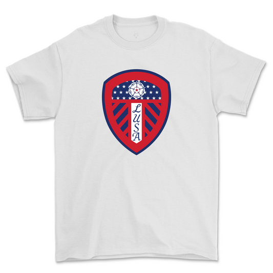 Leeds United States of America Badge T-Shirt
