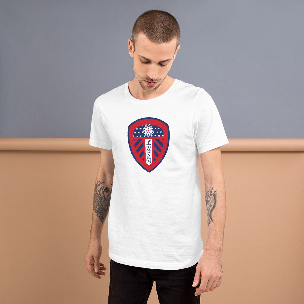 Leeds United States of America Badge T-Shirt